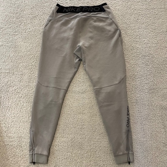 Nike Other - Nike Pro Dri-Fit Dry Tapered Training Pants Mens Small Gray Jogger BV5515-073